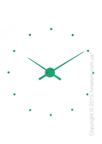 Часы настенные Nomon Oj Wall Clock, Green