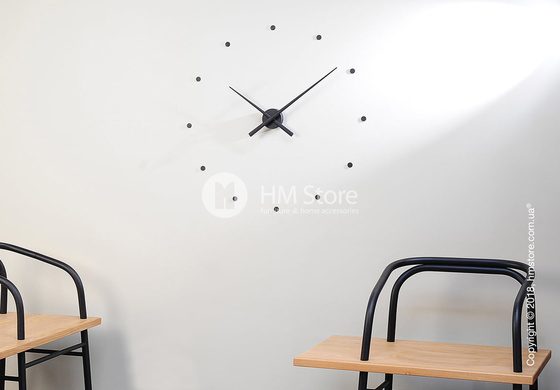 Часы Настенные Nomon Oj Wall Clock, Black – Купить