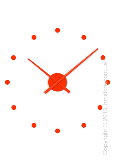 Часы настенные Nomon Oj Mini Wall Clock, Orange