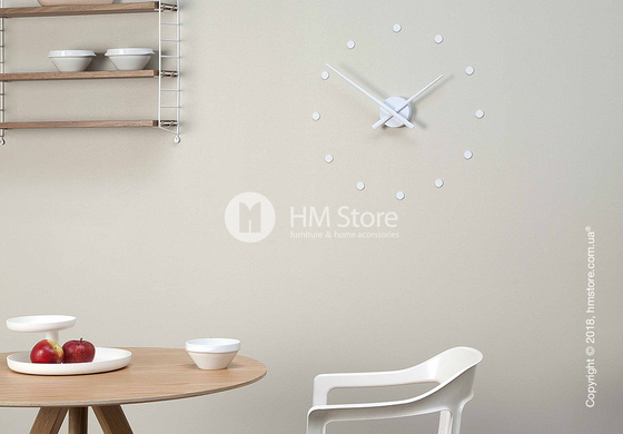 Часы настенные Nomon Oj Mini Wall Clock, White