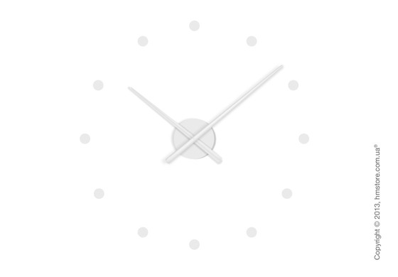 Часы настенные Nomon Oj Mini Wall Clock, White
