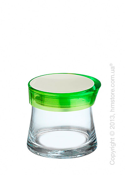 Емкость для сыпучих продуктов Bugatti Glamour JAR, 0.7 л, Зеленая