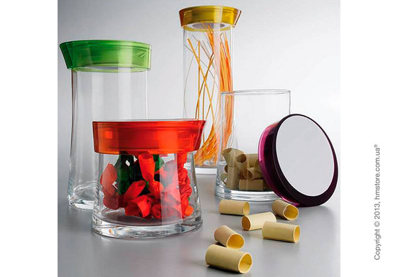 Емкость для сыпучих продуктов Bugatti Glamour JAR, 1 л, Черная Емкость для сыпучих продуктов Bugatti Glamour JAR, 1 л, Черная