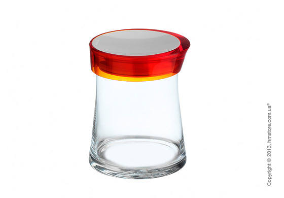 Емкость для сыпучих продуктов Bugatti Glamour JAR, 1 л, Оранжевая