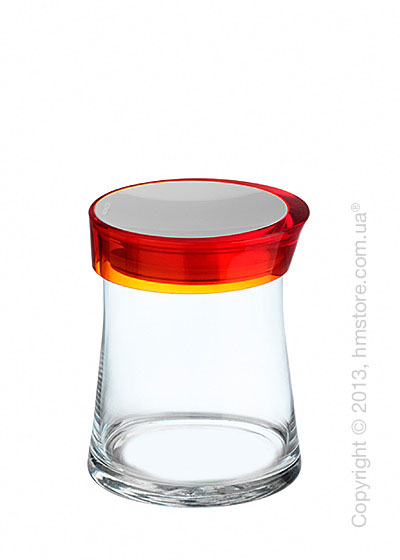 Емкость для сыпучих продуктов Bugatti Glamour JAR, 1 л, Оранжевая