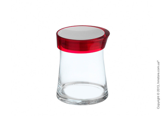Емкость для сыпучих продуктов Bugatti Glamour JAR, 1 л, Красная