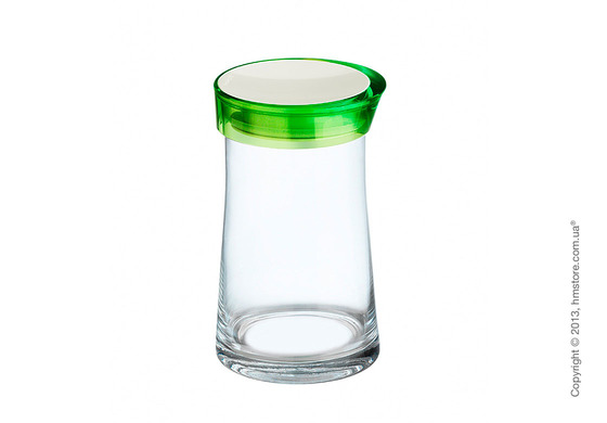 Емкость для сыпучих продуктов Bugatti Glamour JAR, 1.5 л, Зеленая