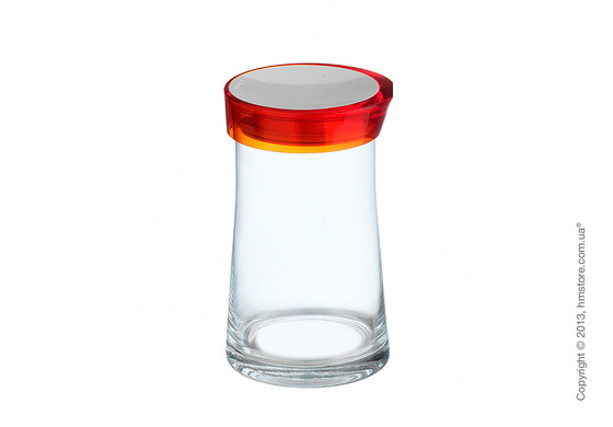 Емкость для сыпучих продуктов Bugatti Glamour JAR, 1.5 л, Оранжевая