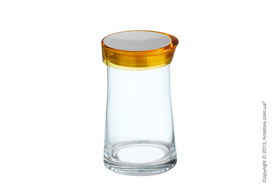 Емкость для сыпучих продуктов Bugatti Glamour JAR, 1.5 л, Желтая