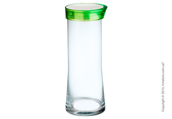 Емкость для сыпучих продуктов Bugatti Glamour JAR, 2 л, Зеленая