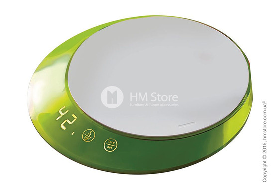 Весы кухонные с таймером Bugatti Glamour Scale and timer, Apple Green