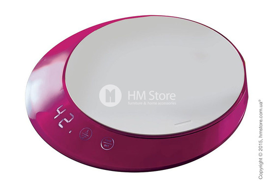 Весы кухонные с таймером Bugatti Glamour Scale and timer, Lillac