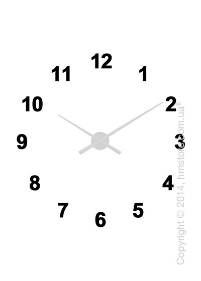 Цифры для настенных часов Nomon Oj, Acrylic Black (12)