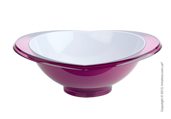 Салатница Bugatti Glamour Salad Bowl Large, Сиреневая
