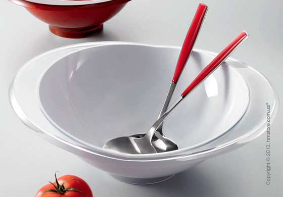 Салатница Bugatti Glamour Salad Bowl Large, Белая