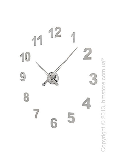 Часы настенные Nomon Axioma I 12 Numbers Pack Wall Clock, Steel