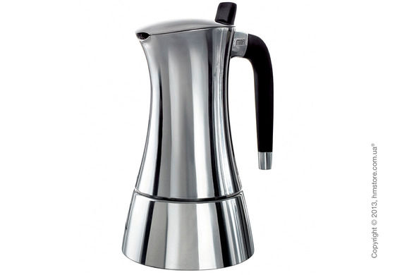 Кофеварка Bugatti Milla на 1 чашку, Хром