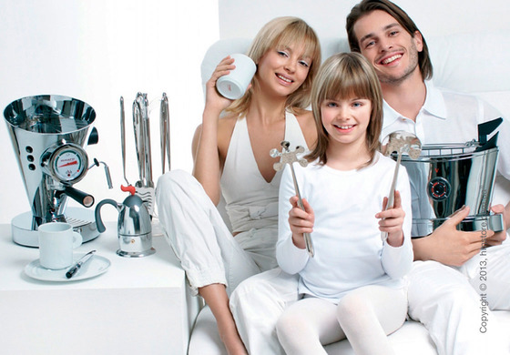 Кофеварка Bugatti Vulcano на 6 чашек, Хром