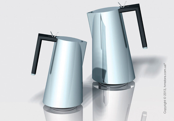 Кофеварка Bugatti Via Roma на 3 чашки, Хром