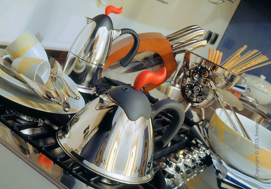 Чайник Bugatti Vulcano, Хром