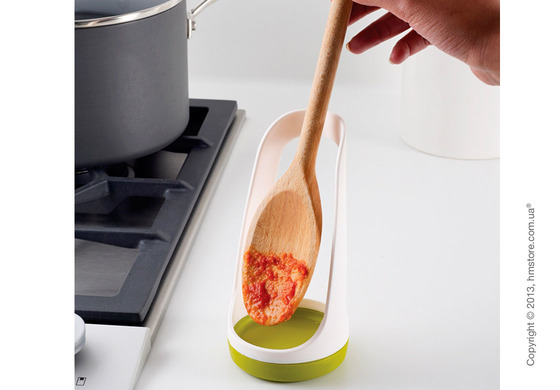 Подставка под ложку Joseph Joseph Spoon Base, Бело-зеленая