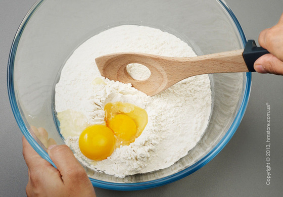 Деревянная ложка-шумовка Joseph Joseph Elevate Wood Batter Spoon