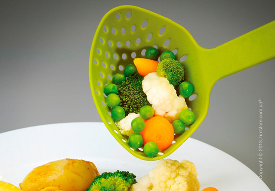 Шумовка Joseph Joseph Scoop Straining Ladle, Зеленая