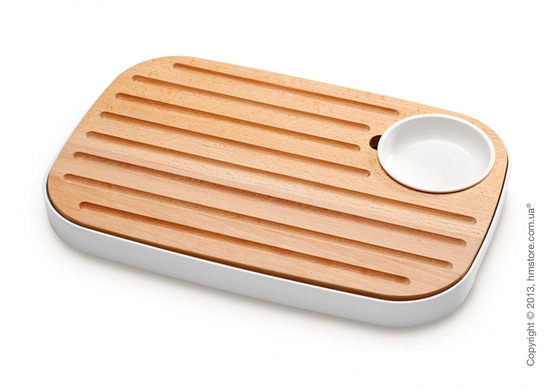 Разделочная доска Joseph Joseph Slice & Serve, Белая