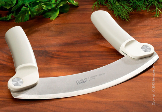 Нож для зелени Joseph Joseph Mezzaluna, Серый