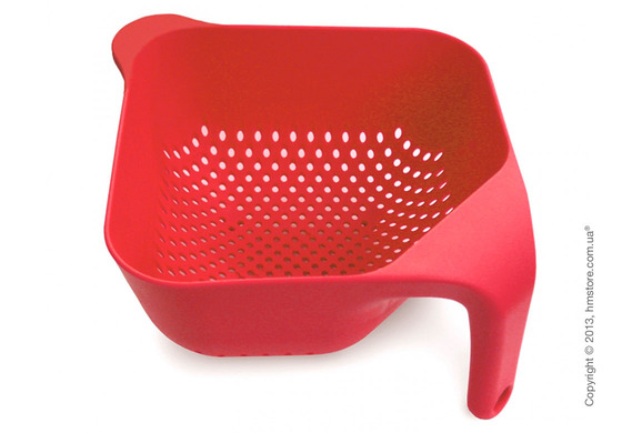 Дуршлаг Joseph Joseph Small Square Colander, Красный