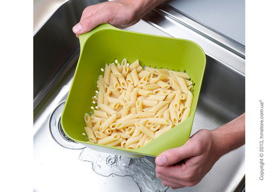 Дуршлаг Joseph Joseph Small Square Colander, Белый