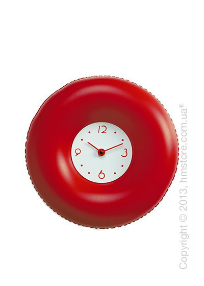 Часы настенные Progetti Salvatempo 2 Wall Clock, Red