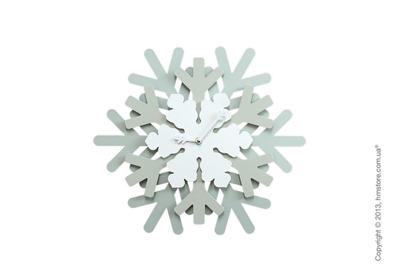 Часы настенные Progetti Snowflake Wall Clock