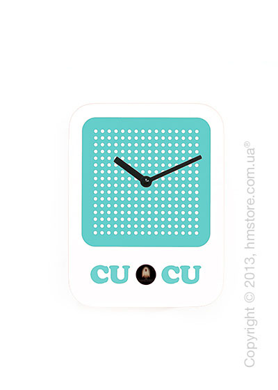 Часы настенные Progetti Cucuradio Wall Clock, White