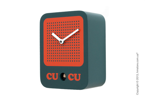 Часы настенные Progetti Cucuradio Wall Clock, Onyx