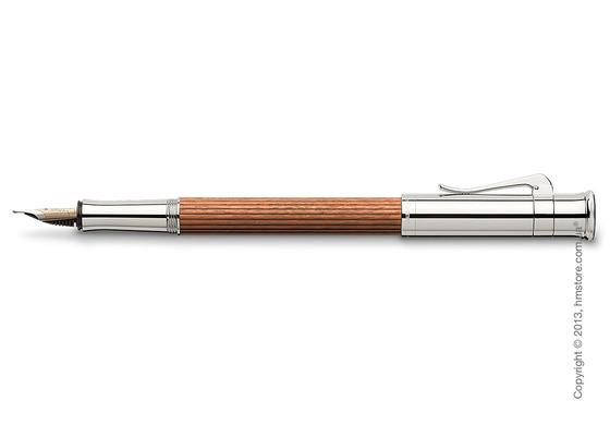 Ручка перьевая Graf von Faber-Castell серия Classic, коллекция Pernambuco, Finely Fluted