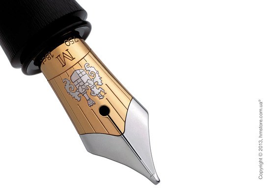 Ручка перьевая Graf von Faber-Castell серия Classic, коллекция Platinum-Plated, Finely Fluted