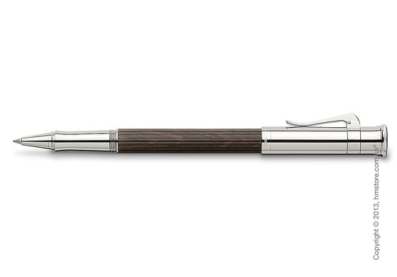 Ручка роллер Graf von Faber-Castell серия Classic, коллекция Grenadilla, Finely Fluted