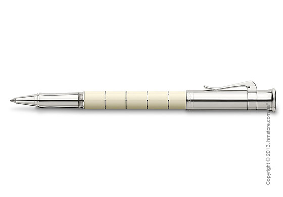 Ручка роллер Graf von Faber-Castell серия Classic Anello, коллекция Ivory