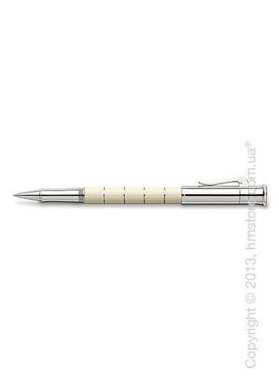 Ручка роллер Graf von Faber-Castell серия Classic Anello, коллекция Ivory