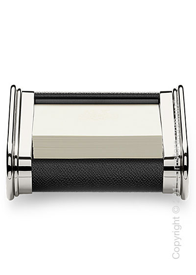 Подставка для заметок Graf von Faber-Castell, Black Grained Leather