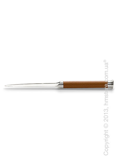 Нож для открытия писем Graf von Faber-Castell, Cognac Grained Leather