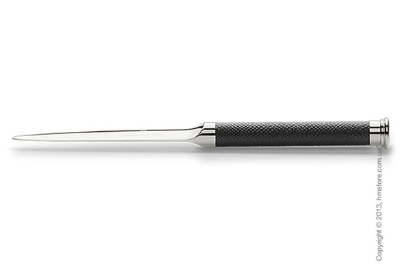 Нож для открытия писем Graf von Faber-Castell, Black Grained Leather