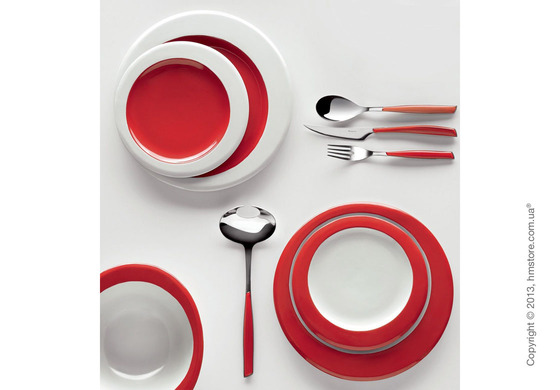 Столовый сервиз Bugatti Glamour, на 6 персон, Red Столовый сервиз Bugatti Glamour, на 6 персон, Red