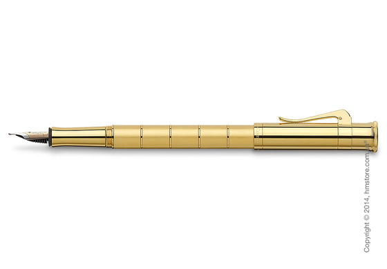 Ручка перьевая Graf von Faber-Castell серия Classic Anello, коллекция Gold