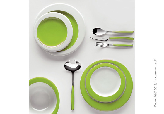 Столовый сервиз Bugatti Glamour, на 6 персон, Apple Green