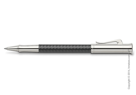 Ручка роллер Graf von Faber-Castell серия Guilloche, коллекция Chevron