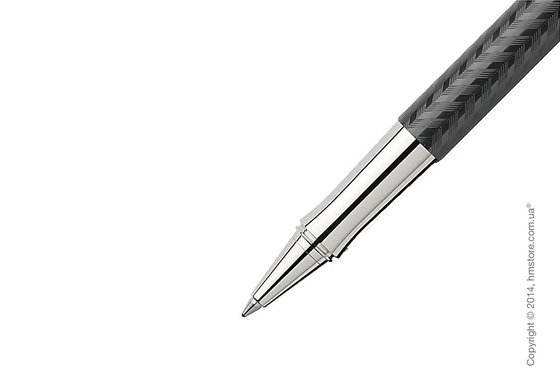 Ручка роллер Graf von Faber-Castell серия Guilloche, коллекция Chevron