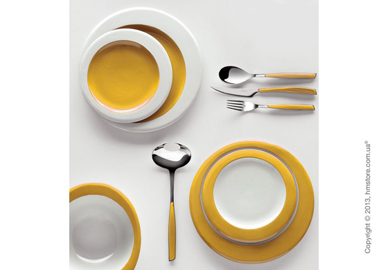 Столовый сервиз Bugatti Glamour, на 6 персон, Yellow Столовый сервиз Bugatti Glamour, на 6 персон, Yellow