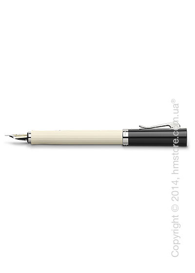 Ручка перьевая Graf von Faber-Castell серия Intuition, коллекция Ribbed Ivory, Finely Fluted